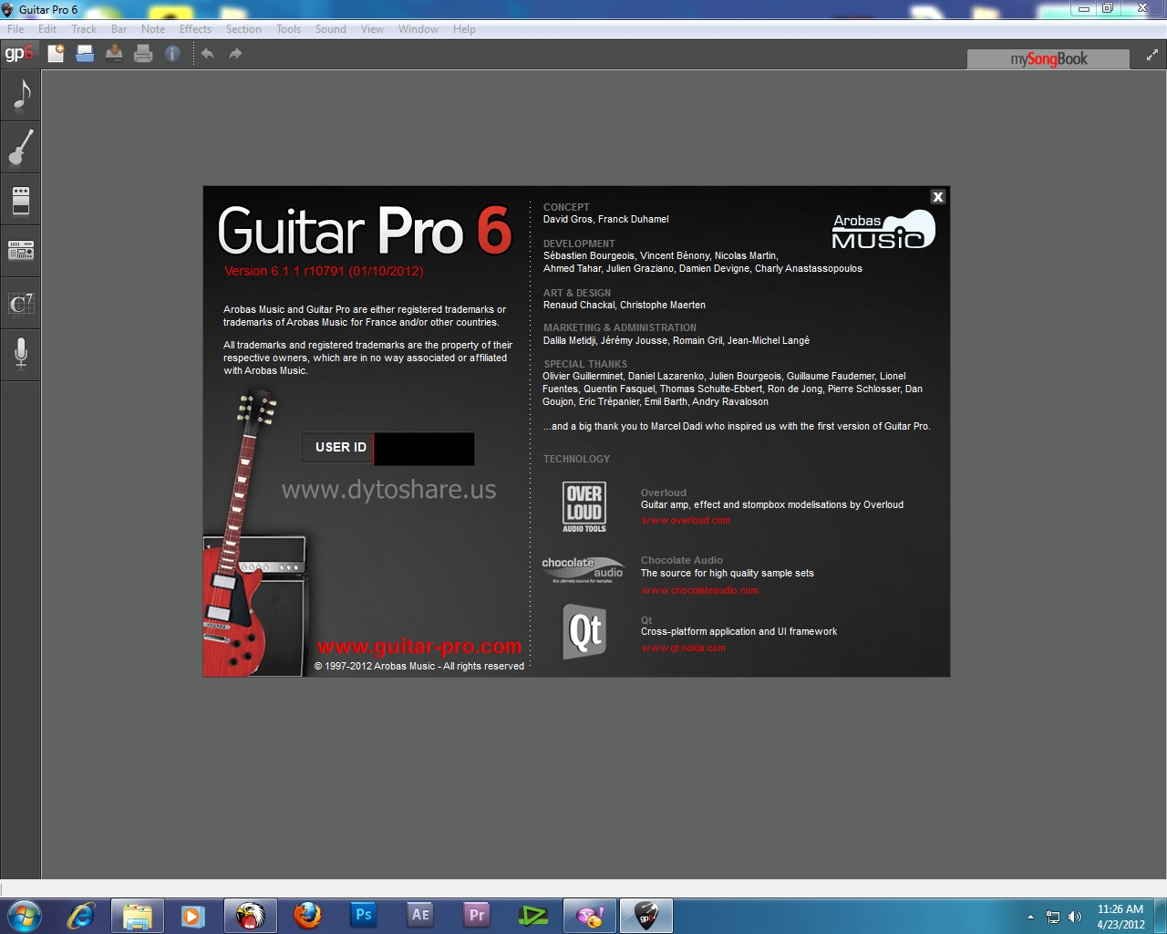 Download Software Guitar Pro 6.1.1 Full Version Download Software